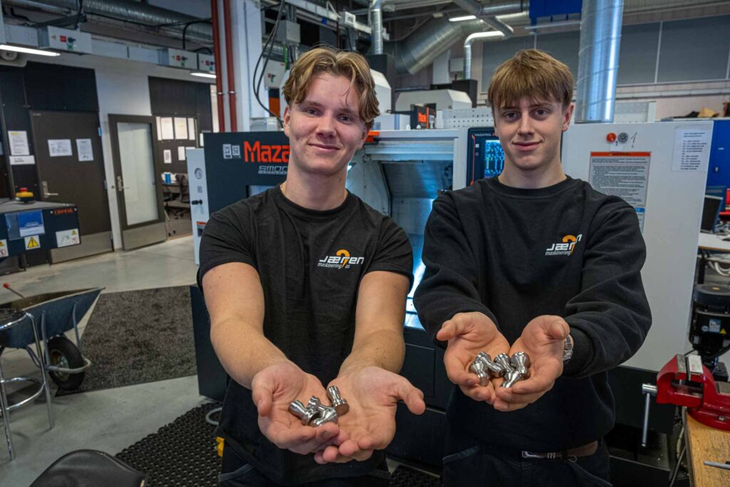 OFIR skaffet CNC-maskiner til opplæring på Bryne videregående skole.