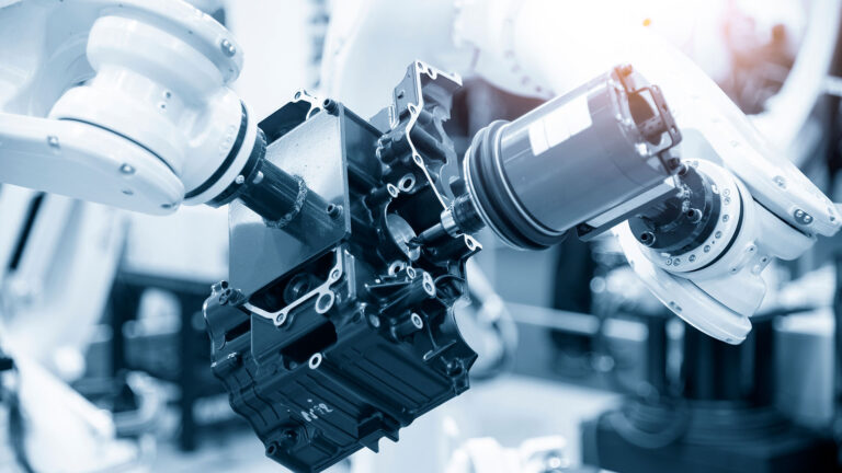 Robot-på-Smart-industri